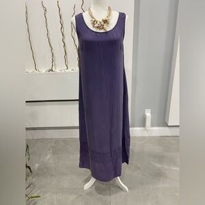 Liz Claiborne Purple Sleeveless Dress